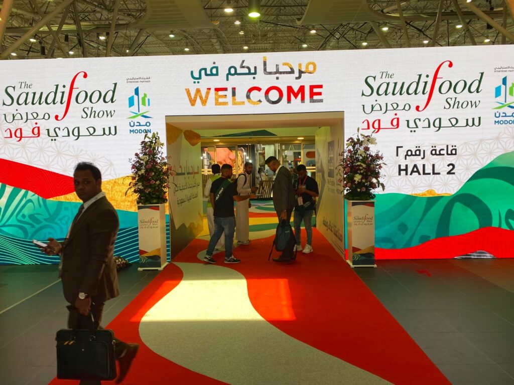 Saudi Food Show - Create Media covering the event in Riyadh Photographer